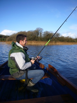 Fishing is a relaxing pastime at Mount Cashel Lodge