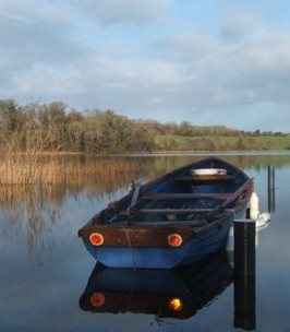 Lake Boat on Mt Cashel Lake Holiday Homes - Clare Ireland