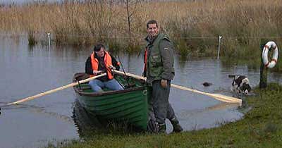 Messing about in boats - great fun on your doorstep at Mount Cashel Holiday Cottages